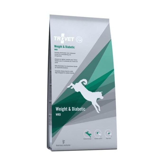 Trovet Weight & Diabetic Wrd With Chicken - Dry Dog Food - 12,5 Kg