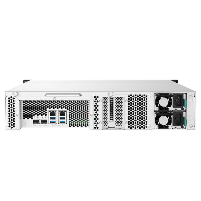 Ts-832pxu-Rp-4g 2u 8bay 1.7ghz Ext  Qc 2x10gbe Sfp+ 2x2.5 Gbe Rps
