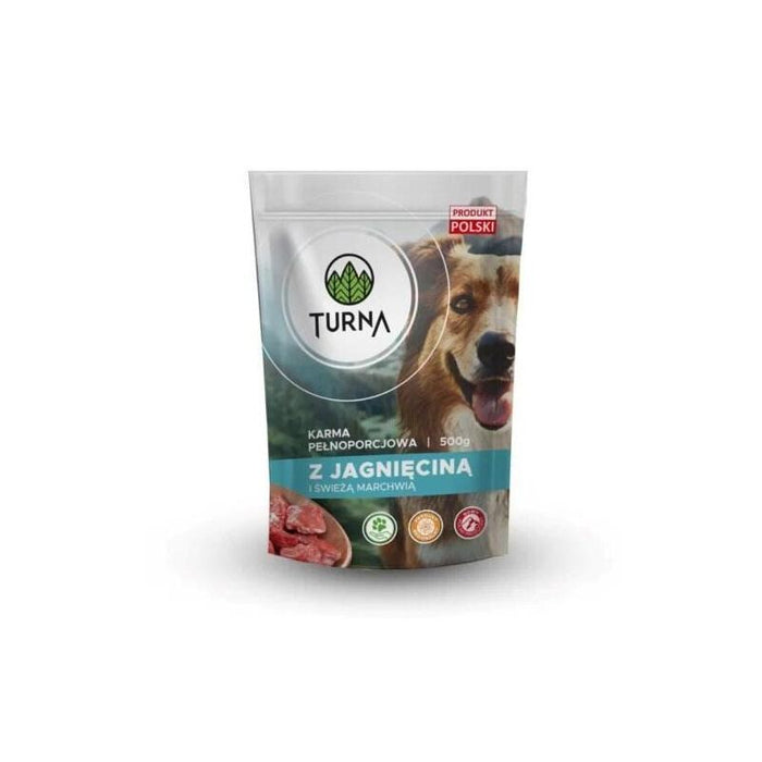 Turna Con Cordero  Comida Húmeda Para Perros  500g