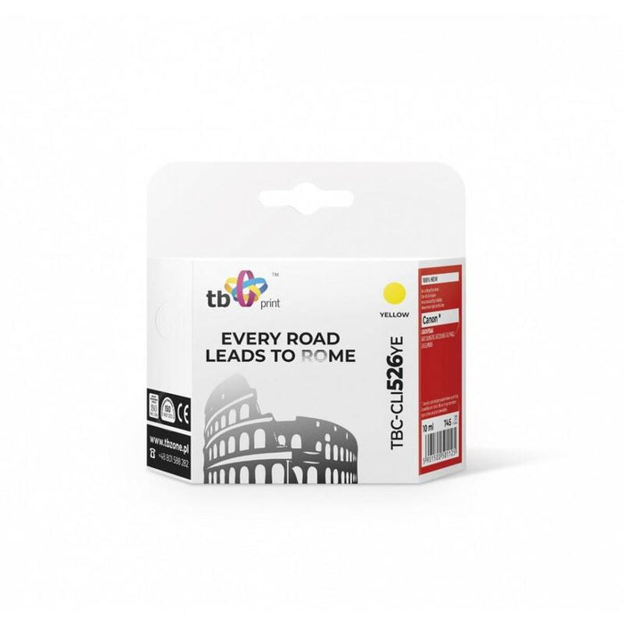 Tusz Do Canon Pixma Ip 4850 Tbc-Cli526ye Ye
