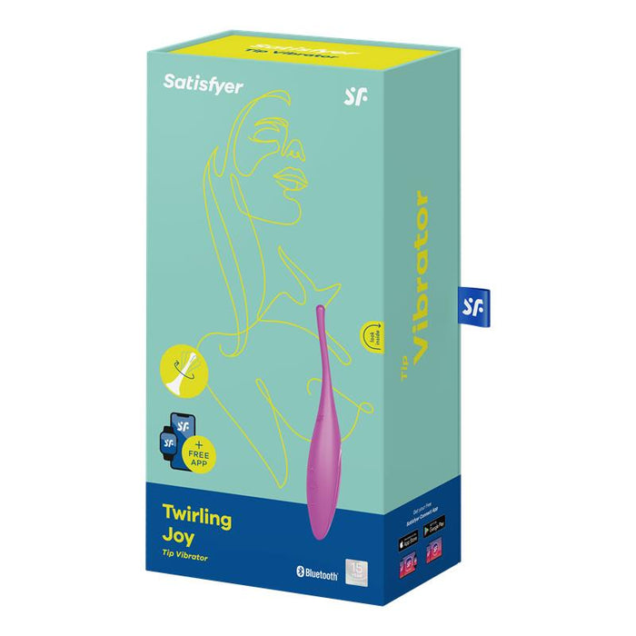 Satisfyer Twirling Joy Estimulador Clitoris - Fucsia