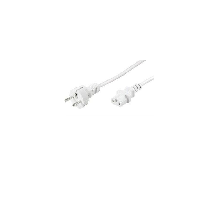 Ubiquiti Cable Alimentacion 0.6m Schuko/C5 Blanco Cable De Alimentaci&Oacute N Acodado (0.6 M) De Color Blanco Con Conector Schuko Macho A Conector C5 Hembra
