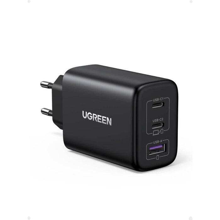 Ugreen 65w Fast Wall Charger, Usb-A & 2 X Usb-C Negro
