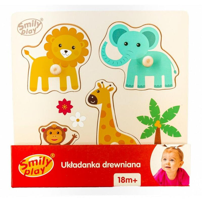 Ukladanka Drewniana