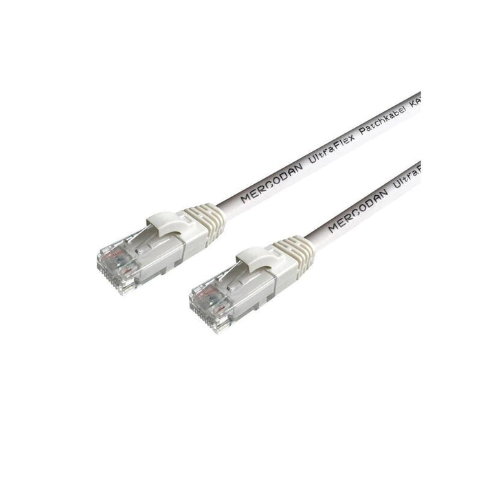 Ultraflex Patchkabel Kat6  Utp, 2,0m, Hvid, Lszh