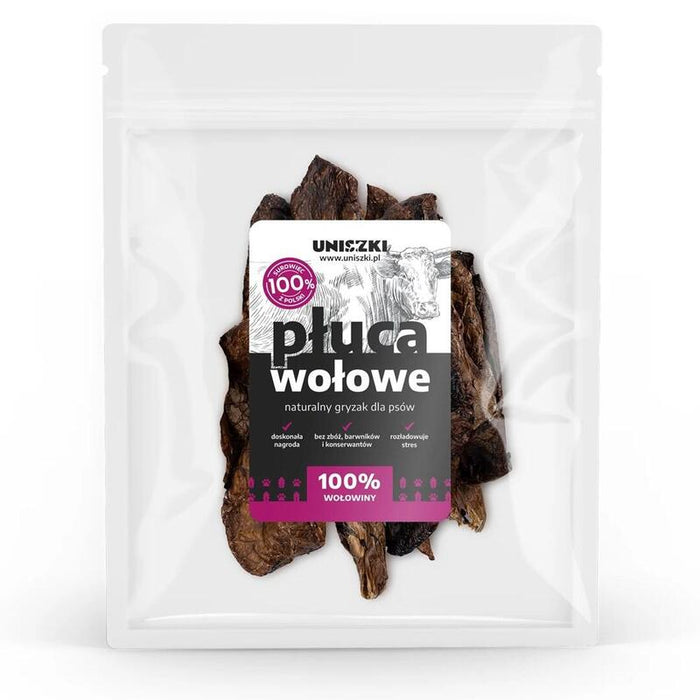 Uniszki Beef Lungs - Premio Para Perros - 200g