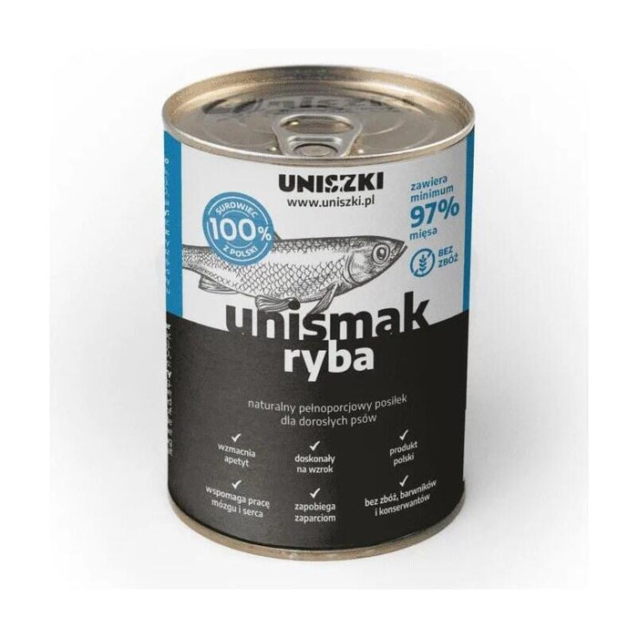 Uniszki Unismak Fish - Comida Húmeda Para Perros - 410g