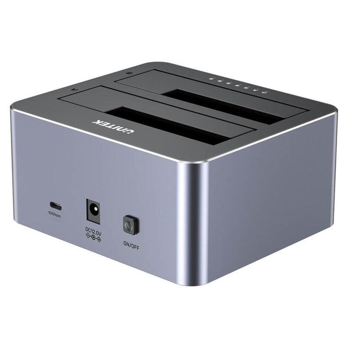 Unitek Cloning Station 2x Sata 2.5" 3.5" Usbc 10gb