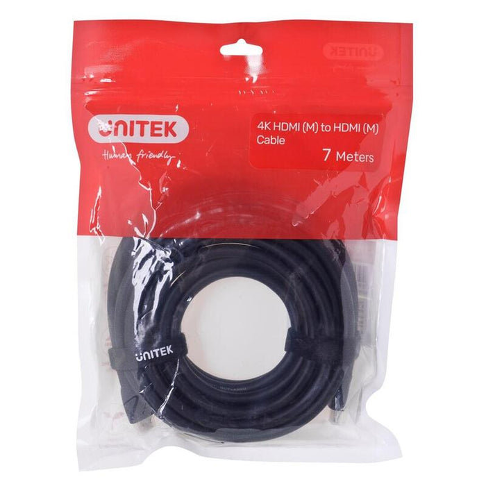 Unitek Hdmi Cable 2.0, 4k 60hz, C11068bk, 7m