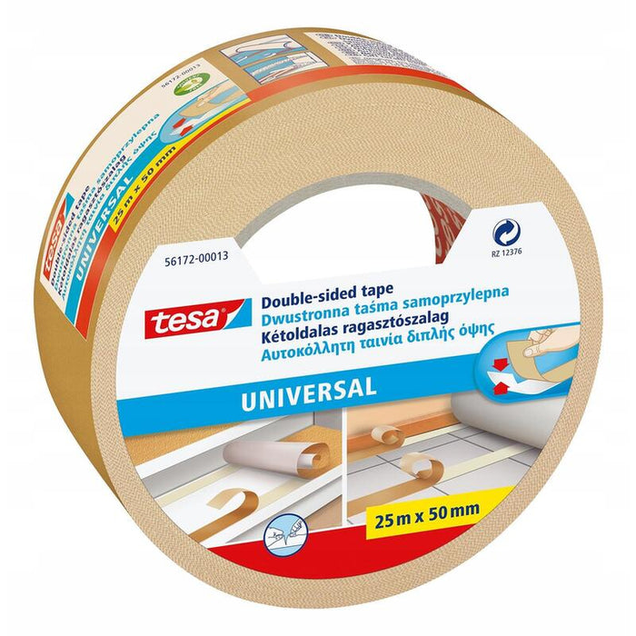 Universal Double-Sided Adhesive Tape 56172, 25m X 50mm