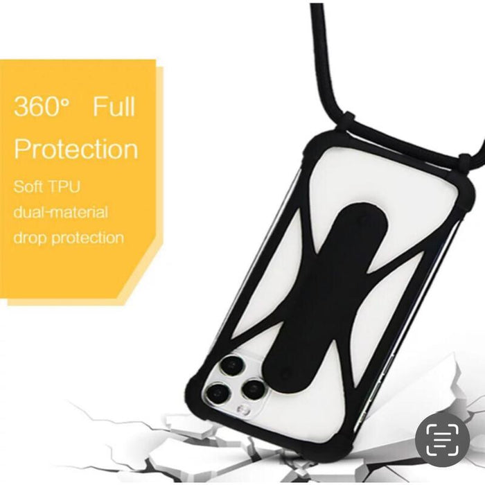 Universal Lanyard With  Foldable Stand