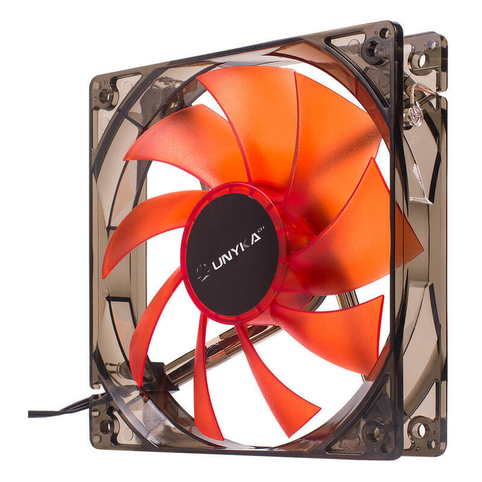 Unyka Ventilador Adicional 12x12 Led Rojo 51792