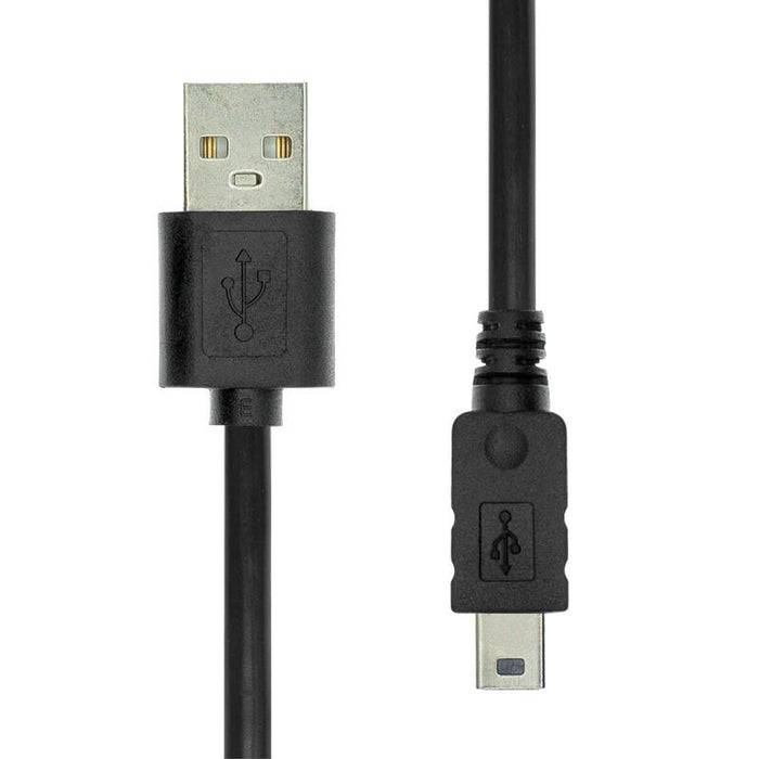 Usb 2.0 A To Mini B 5p M/M  Black 1m