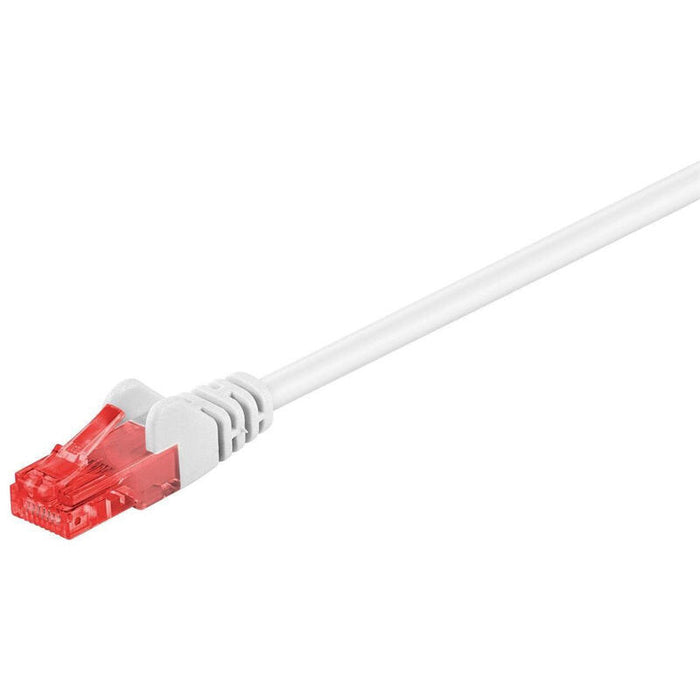 U/Utp Cat6 0.5m White Pvc Unshielded Network Cable,