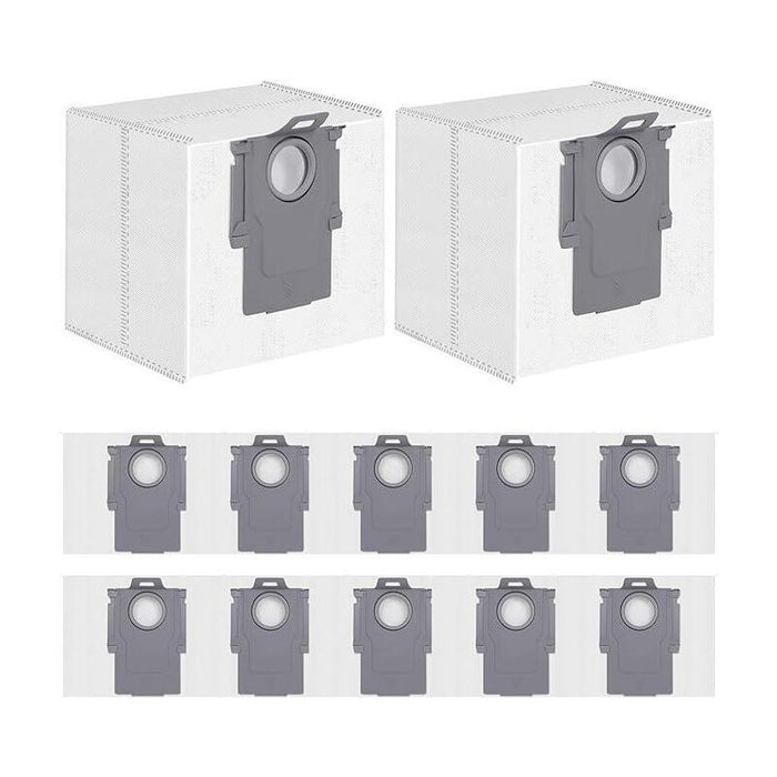 Vacuum Cleaner Accessory Roborock Disposable Dust Bag 12-Pack White For H5 8.04.0032