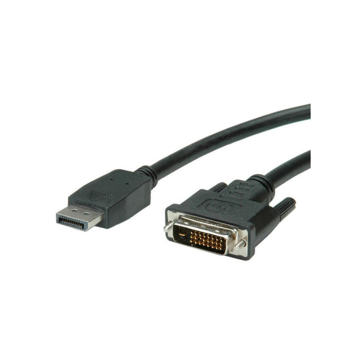Value 11.99.5613 Adaptador De Cable De Vídeo 1 M Displayport Dvi-D Negro