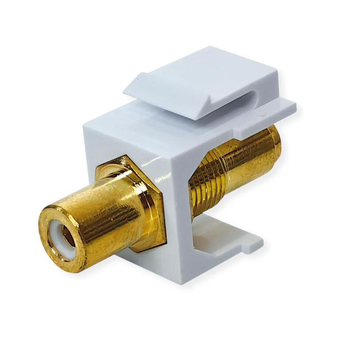 Value Rca-Keystone-Empalme, Plástico, Wei