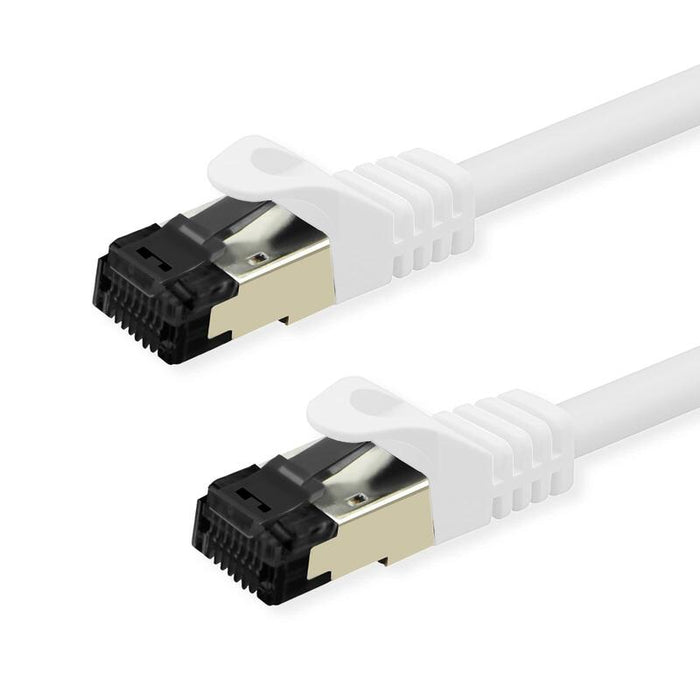 Value S Ftp-(Pimf-) Cable De Red Cat.8 (Class I), Lsoh, Litzendraht, Wei, 2 M