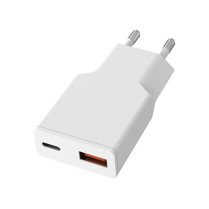 Value Usb-Wandladegert, Eu-Stecker, 2x Usb (A+C), 20w