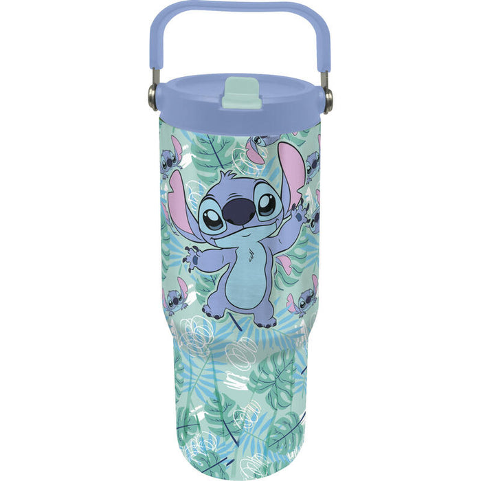 Vaso Cool Térmico Acero Inoxidable Con Asa 860 Ml Stitch Aloha