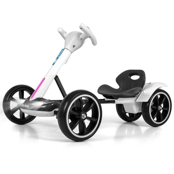 Vehículo Gokart Para Batería Bolt Blanco