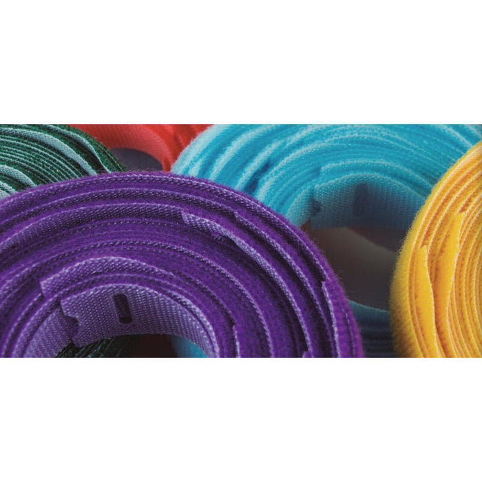 Velcro One-Wrap Organizador De Cables Con Velcro 25mm X 300mm 100 Piezas Negro