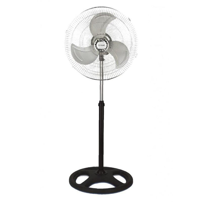 Ventilador 3 En 1 Tramontana 60w, Ø50cm, Plata Negro, 50 X 49 X 127 Cm