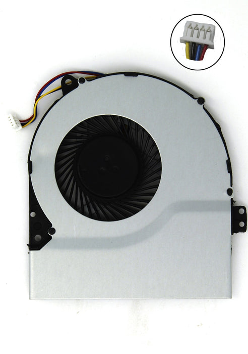 Ventilador Cpu Para Portátil Asus K56Ca(Para Single Heatsink Copper Cooling Pipe,Version 1)