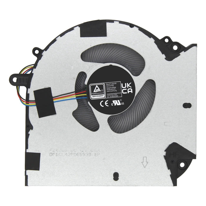Ventilador Cpu Para Portátil Asus Vivobook 16X K3605Z G97N12Ms1Mz-57T11 Dq5Dc99E002 Dfscl42P065939