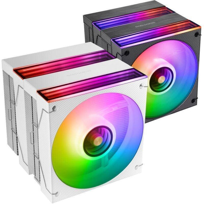 Ventilador Con Disipador Mars Gaming Mcpu-X26 12cm Blanco