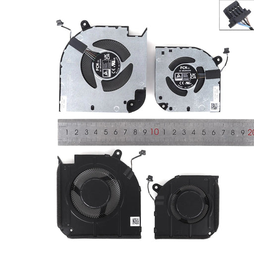 Ventilador Cpu+Gpu Para Portátil Dell 7620 16-7620 | 0V7P3C