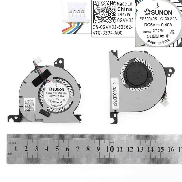 Ventilador Cpu Para Portátil Dell Latitude E7240 Eg50040S1-C130-S9A
