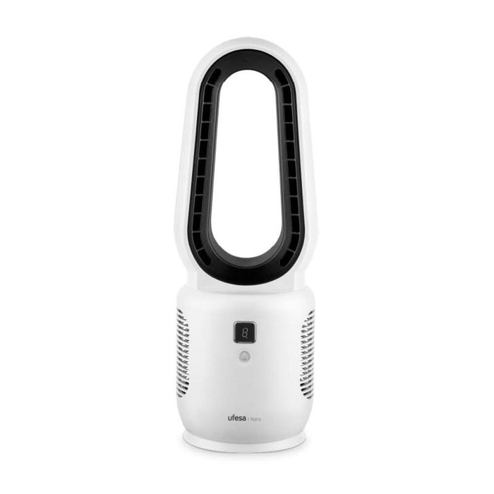 Ventilador De Mesa Ufesa Nara Sin Aspas, A Pilas, 10 W, 39 Cm.