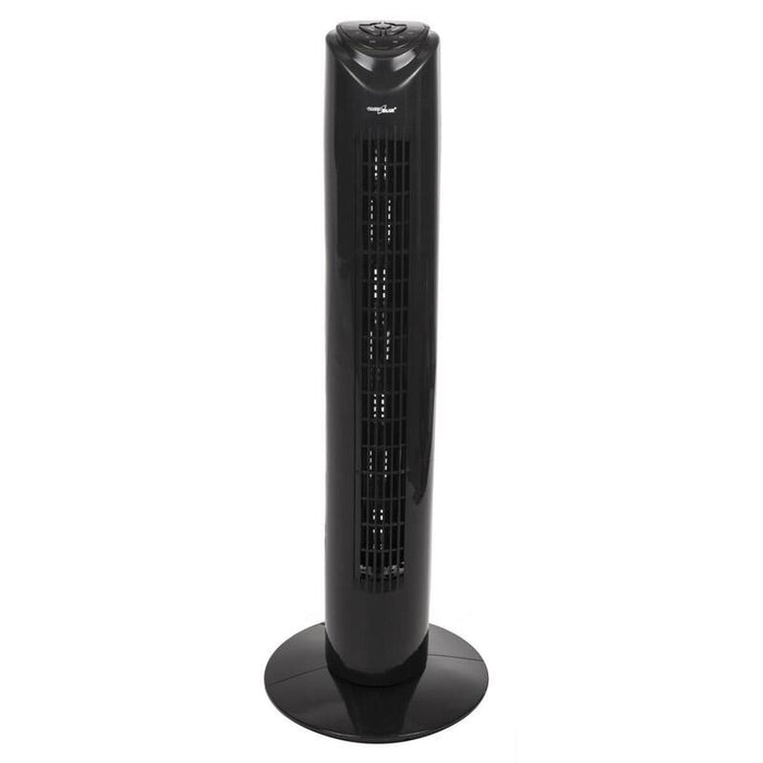 Ventilador De Torre - Green Blue Gb645, 45 W, 3 Velocidades, Negro