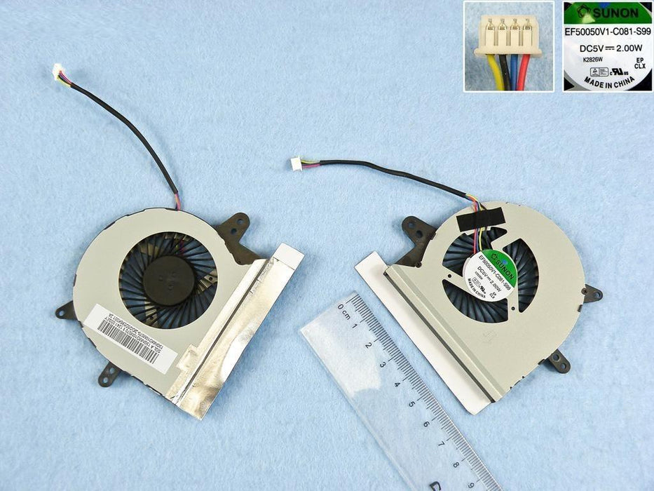 Ventilador Fan Cpu Para Portátil Asus X501U