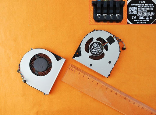 Ventilador Cpu Para Portátil Hp 350 G1 350 G2 340G2 350G1 Cpu() 746657-001