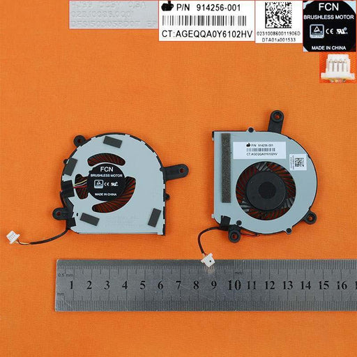 Ventilador Cpu Para Portátil Hp Assy Hdd Ent 17 Dfs150305Bd0T 023.10086.0001 914256-001