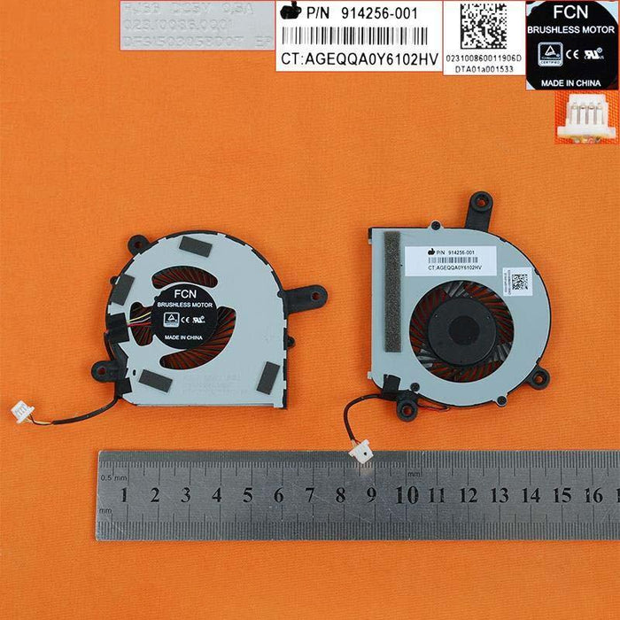 Ventilador Cpu Para Portátil Hp Assy Hdd Ent 17 Dfs150305Bd0T 023.10086.0001 914256-001