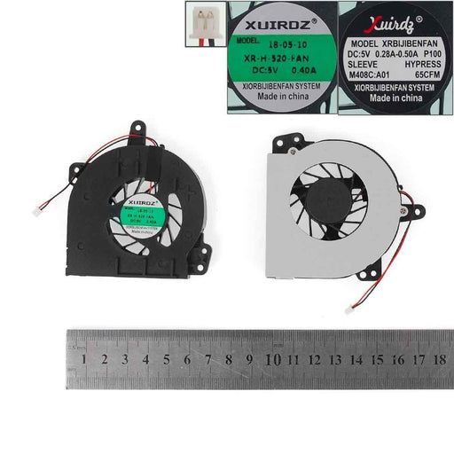 Ventilador Cpu Para Portátil Hp / Compaq 500 510 520 530 F687-Cw Series Presario A900 C700