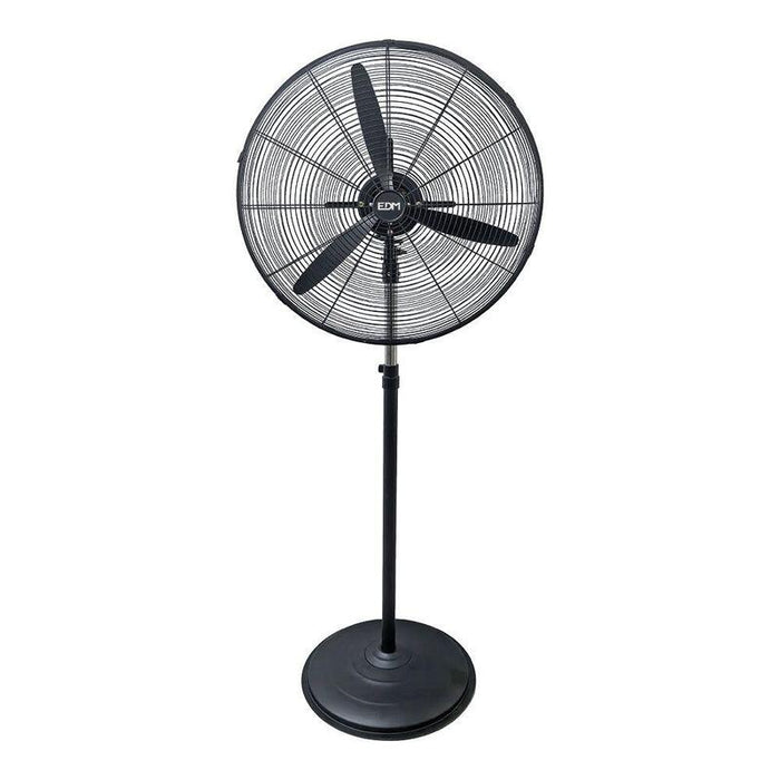 Ventilador Industrial De Pie 150 W, Negro, Ø60 Cm