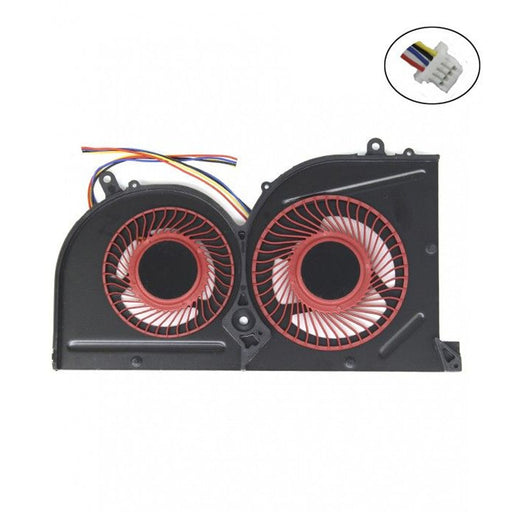 Ventilador Cpu Para Portátil Msi Gs63Vr Gs73Vr Red Blades Bs5005Hs-U2L1