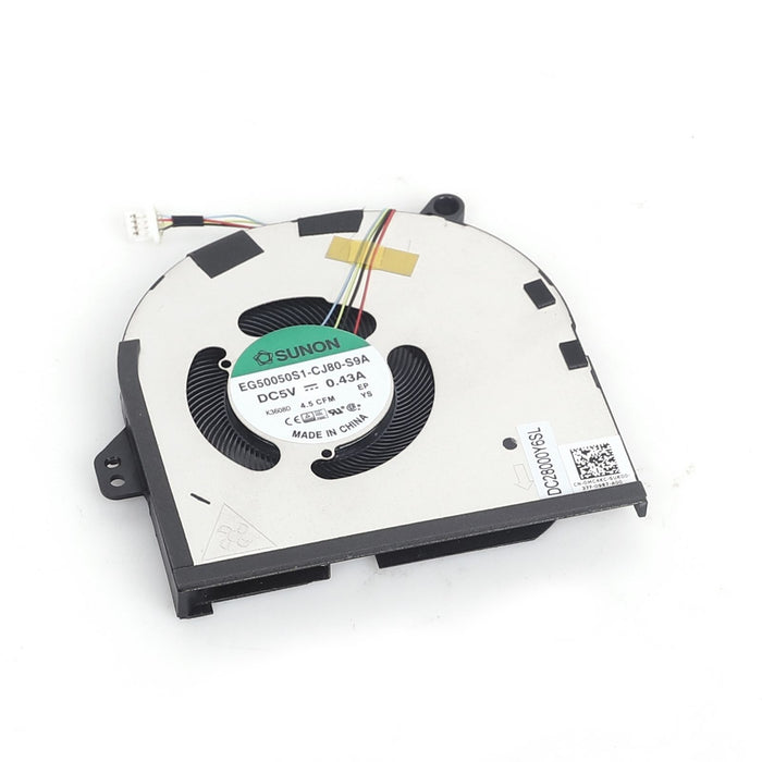 Ventilador Cpu + Gpu Para Portátil Dell Xps 15 9500 9510 Dell Precision 5550