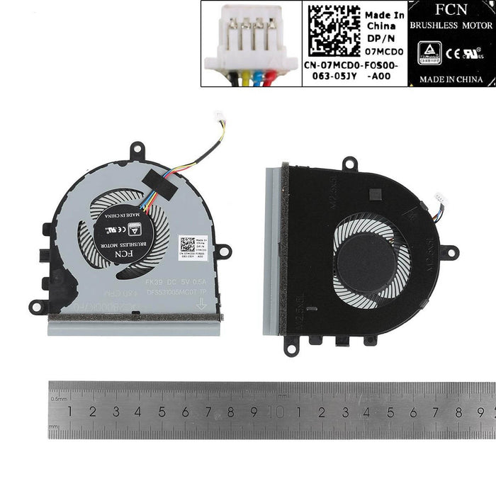 Ventilador Para Portátil Dell Inspiron 5570 15-5575 3583 07Mcd0 Versión 2