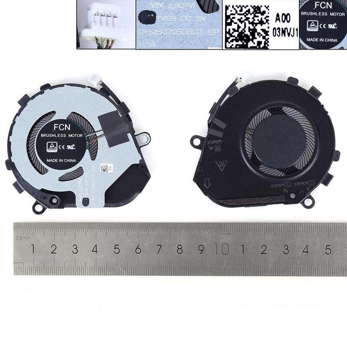 Ventilador Para Computadora Portátil Dell Latitude 7310org Eg50040s1 Cj50 S9a 3nvj1