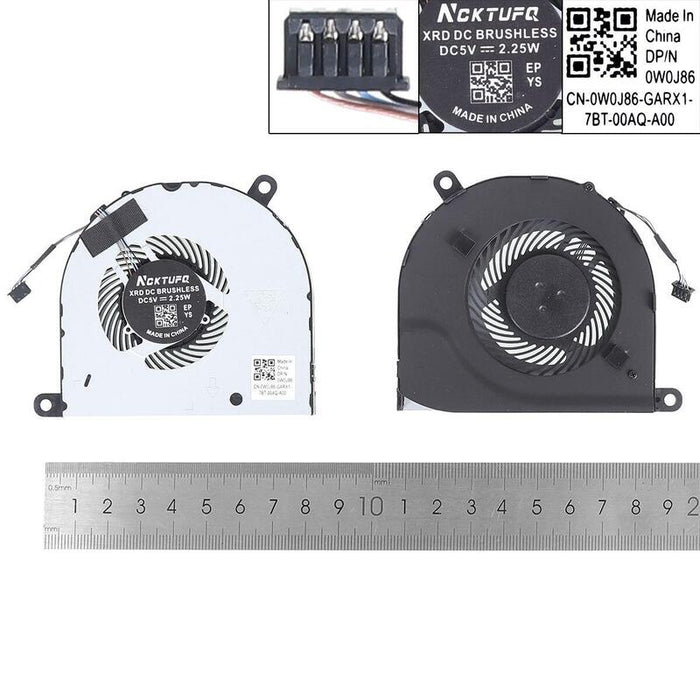 Ventilador Para Computadora Portátil Dell Latitude E5480 E5490 E5491 E5495copia Altaversión 2 0nv7fd