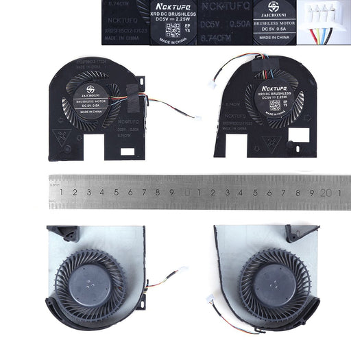 Ventilador Para Portátil Dell Precision M7530 7540 7730 7740 P74F