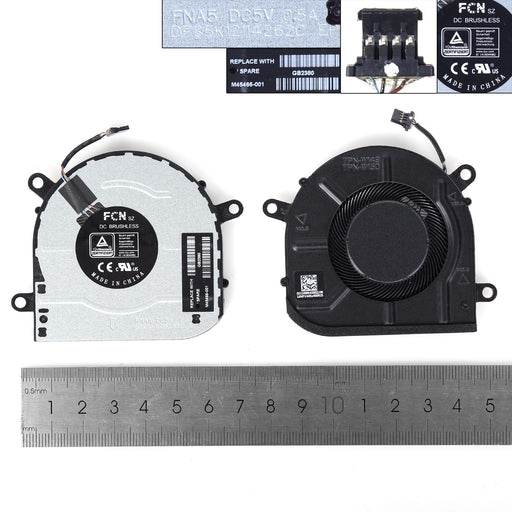 Ventilador Para Portátil Hp 15M-Eu 15M-Es 15T-Es 15Z-Eu 15-Eu/Es W149 W150Small Dsf5K12114262C M45466-001