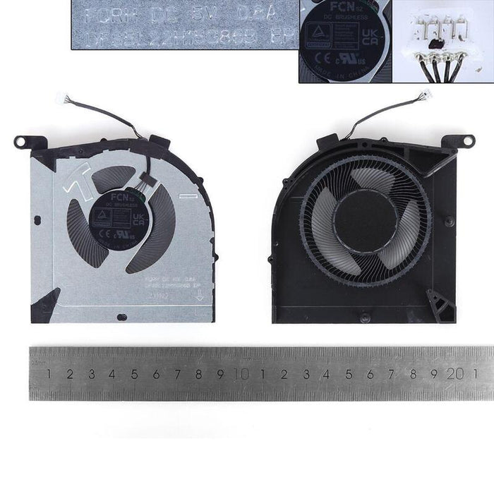 Ventilador Para Computadora Portátil Lenovo Loq 15irh8 Geekpro G5000 Irh8 5vcpuorg