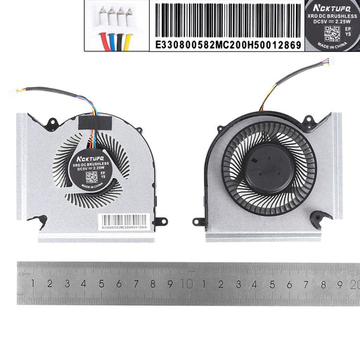 Ventilador Gpu Para Portátil Msi Ge66 Gp66 Gl66 Ms-1541 1542 N453 N454