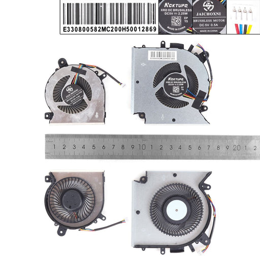 Ventiladores Para Portátil Msi Gf66 Gl66 Ms-1581 N459 N460
